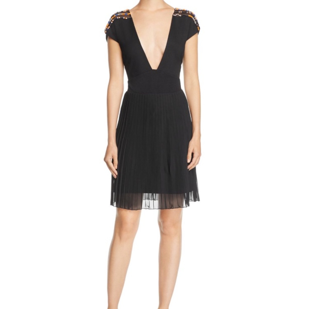 NWT French Connection Dumaka Beaded Dress Sz 6